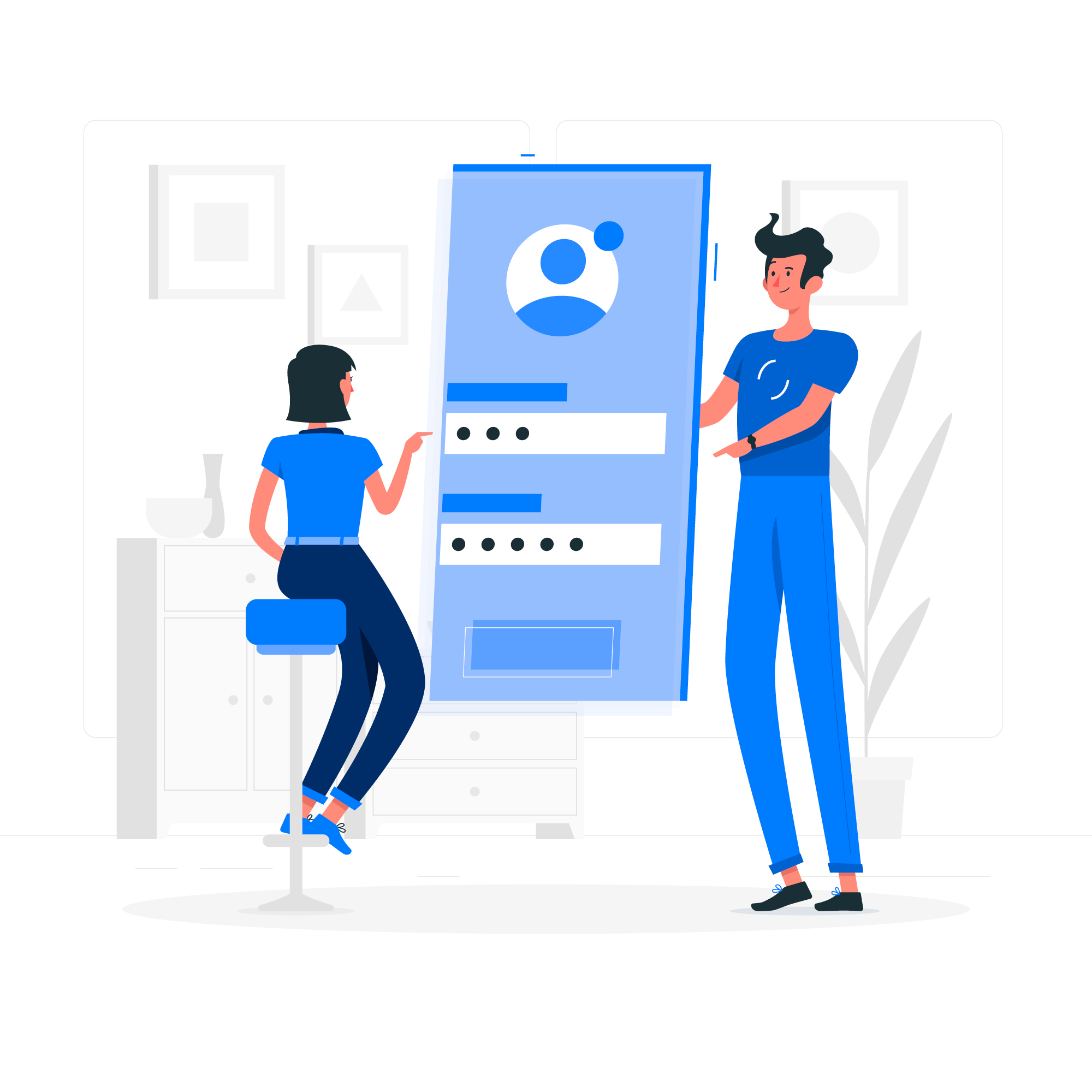 create your account info